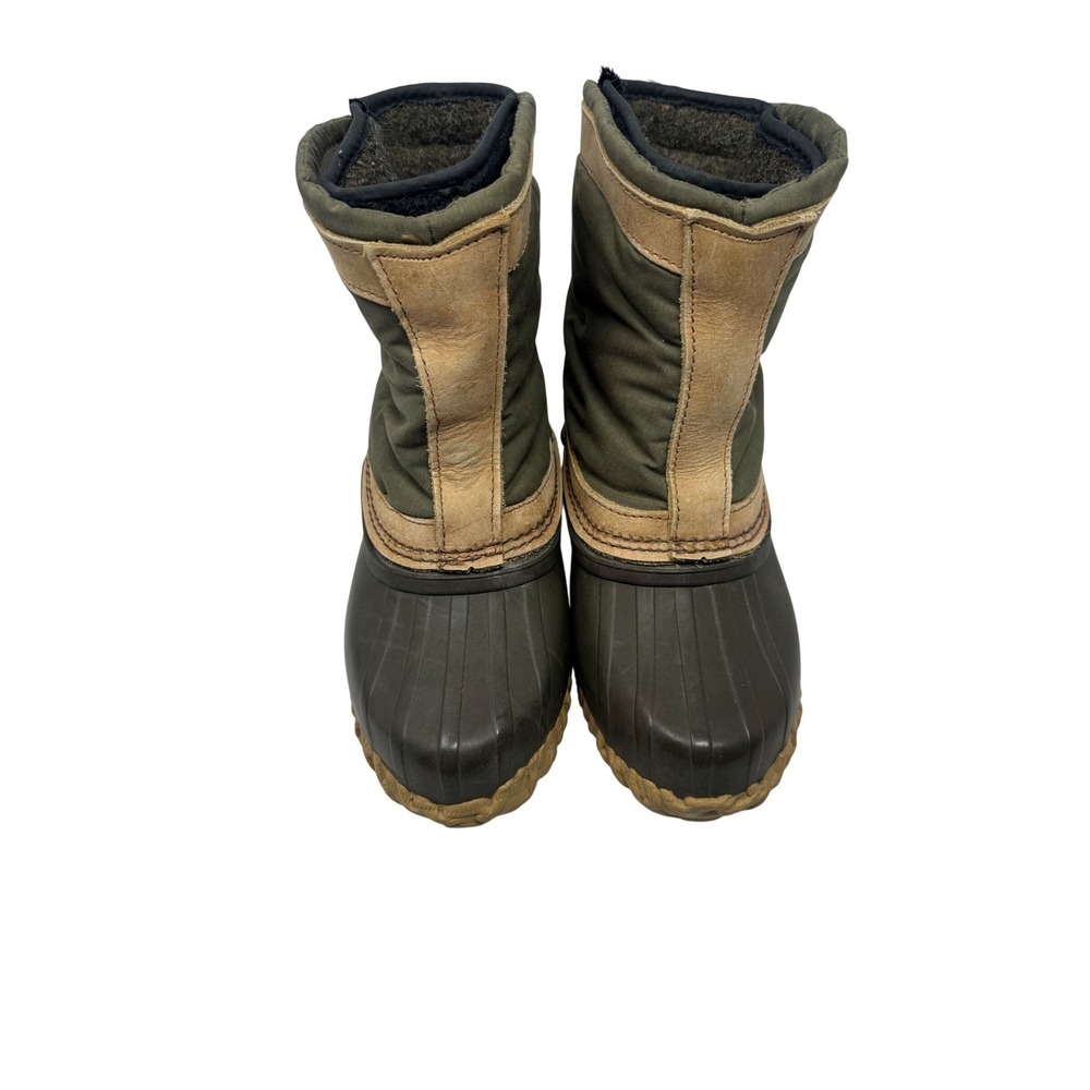 🇨🇦Sorel‎ KAUFMAN 💚🤎💚Canada Vintage Winter Boots military Boho Western-6 - Picture 4 of 7